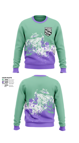 Crew Neck Sweatshirt, San Carlos Park Scorpion SC, Women's Soccer, Teamtime, Team time, sublimation, custom sports apparel, team uniforms, spirit wear, spiritwear, sports uniforms, custom shirts, team store, custom team store, fundraiser sports, apparel fundraiser