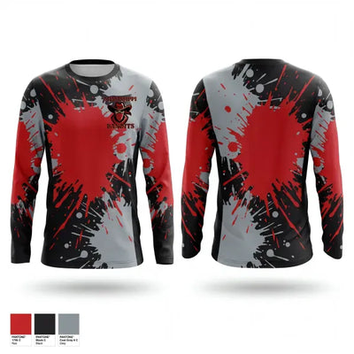 Mississippi Bandits Youth Football and Cheer Team 58655552 Long Sleeve Performance Shirt 2