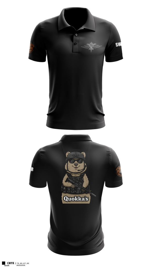 Short Sleeve Performance Polo, Q-Flight, Air Force, Teamtime, Team time, sublimation, custom sports apparel, team uniforms, spirit wear, spiritwear, sports uniforms, custom shirts, team store, custom team store, fundraiser sports, apparel fundraiser