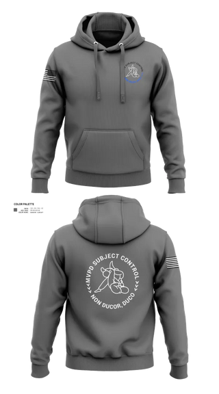Hoodie, MVPD Subject Control, , Teamtime, Team time, sublimation, custom sports apparel, team uniforms, spirit wear, spiritwear, sports uniforms, custom shirts, team store, custom team store, fundraiser sports, apparel fundraiser