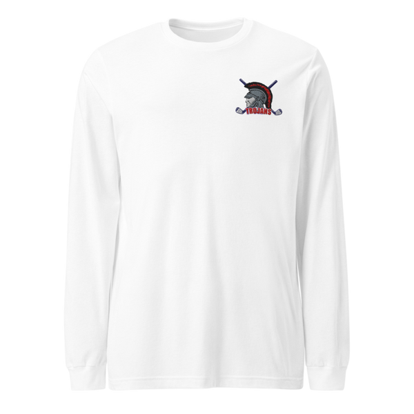 Southeastern Trojans 23685294 Unisex Long Sleeve Tee | Bella + Canvas 3501