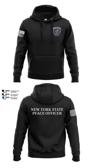 Hoodie, NY State Peace Officer Class 2026-11, Police, Teamtime, Team time, sublimation, custom sports apparel, team uniforms, spirit wear, spiritwear, sports uniforms, custom shirts, team store, custom team store, fundraiser sports, apparel fundraiser