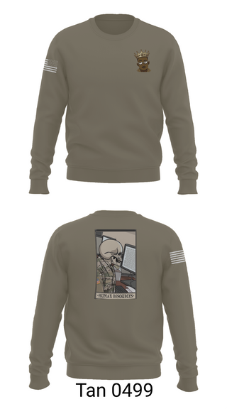 Crew Neck Sweatshirt, 41st Engineer Battalion, Army, Teamtime, Team time, sublimation, custom sports apparel, team uniforms, spirit wear, spiritwear, sports uniforms, custom shirts, team store, custom team store, fundraiser sports, apparel fundraiser