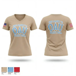 Womens Short Sleeve Vneck Shirt, kkk, Air Force, Teamtime, Team time, sublimation, custom sports apparel, team uniforms, spirit wear, spiritwear, sports uniforms, custom shirts, team store, custom team store, fundraiser sports, apparel fundraiser