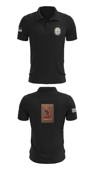Short Sleeve Performance Polo, Uss Carter Hall, , Teamtime, Team time, sublimation, custom sports apparel, team uniforms, spirit wear, spiritwear, sports uniforms, custom shirts, team store, custom team store, fundraiser sports, apparel fundraiser