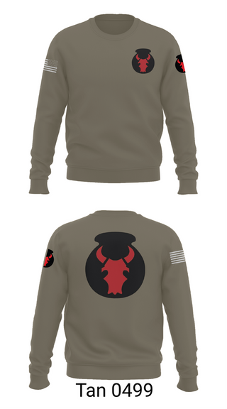 Crew Neck Sweatshirt, 2nd Brigade Combat Team, 34th Infantry Division, , Teamtime, Team time, sublimation, custom sports apparel, team uniforms, spirit wear, spiritwear, sports uniforms, custom shirts, team store, custom team store, fundraiser sports, apparel fundraiser