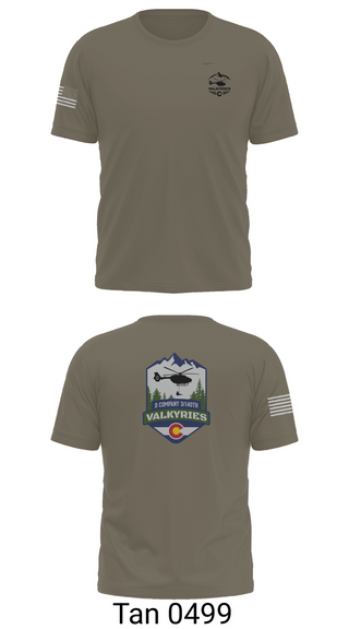 Old School Cotton Feel Shirt, D Co 3-140th AVN, National Guard, Teamtime, Team time, sublimation, custom sports apparel, team uniforms, spirit wear, spiritwear, sports uniforms, custom shirts, team store, custom team store, fundraiser sports, apparel fundraiser