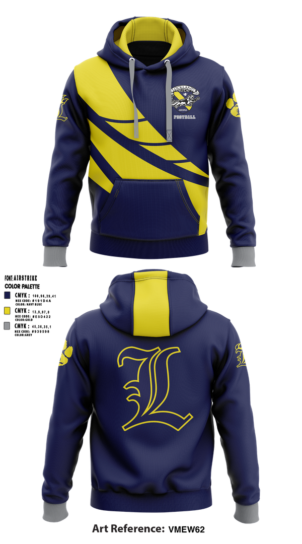 Hoodie, Lockland Football, , Teamtime, Team time, sublimation, custom sports apparel, team uniforms, spirit wear, spiritwear, sports uniforms, custom shirts, team store, custom team store, fundraiser sports, apparel fundraiser