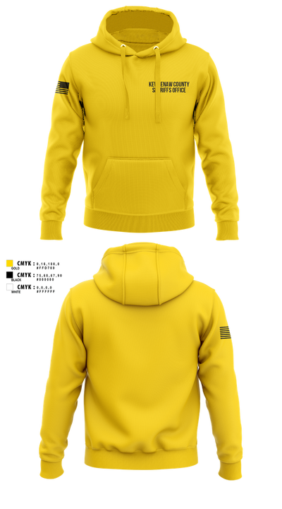 KEWEENAW COUNTY SHERIFFS OFFICE 15450708 Hoodie - 101