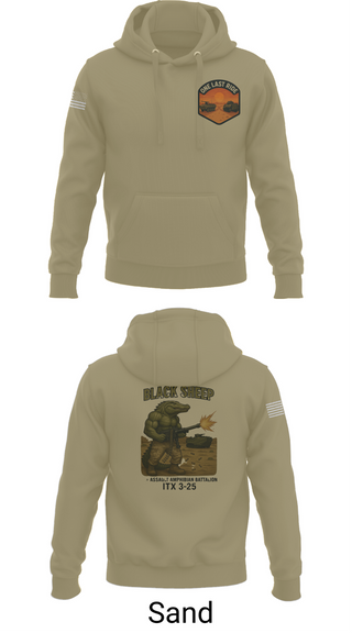 Hoodie, 4th Assault Amphibian Battalion, Company B, , Teamtime, Team time, sublimation, custom sports apparel, team uniforms, spirit wear, spiritwear, sports uniforms, custom shirts, team store, custom team store, fundraiser sports, apparel fundraiser