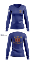 Canaan Protective Fire Company 9726270 Women's Long Sleeve V-neck Shirt - 1