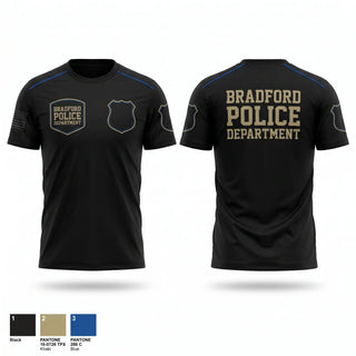 Short Sleeve Performance Shirt, Bradford police department, Police, Teamtime, Team time, sublimation, custom sports apparel, team uniforms, spirit wear, spiritwear, sports uniforms, custom shirts, team store, custom team store, fundraiser sports, apparel fundraiser