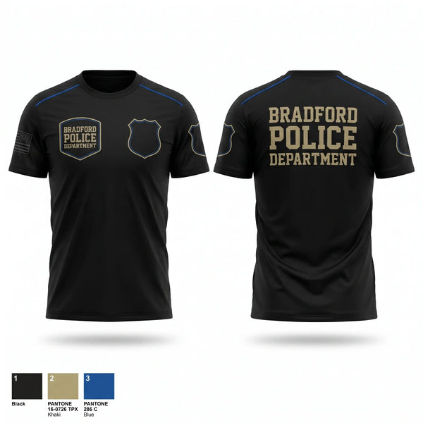 Short Sleeve Performance Shirt, Bradford police department, Police, Teamtime, Team time, sublimation, custom sports apparel, team uniforms, spirit wear, spiritwear, sports uniforms, custom shirts, team store, custom team store, fundraiser sports, apparel fundraiser