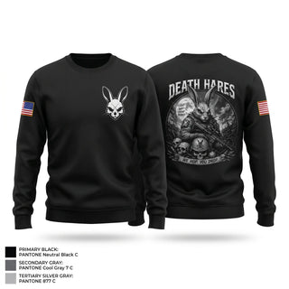 Crew Neck Sweatshirt, Death Hares, Army, Teamtime, Team time, sublimation, custom sports apparel, team uniforms, spirit wear, spiritwear, sports uniforms, custom shirts, team store, custom team store, fundraiser sports, apparel fundraiser