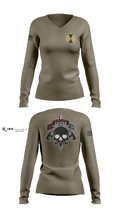 Renegades 62541856 Women's Long Sleeve V-neck Shirt - 102
