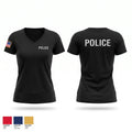 McGregor Police Department Women's Short Sleeve V-neck Shirt - 1