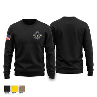 Crew Neck Sweatshirt, Station 9, Fire Department, Teamtime, Team time, sublimation, custom sports apparel, team uniforms, spirit wear, spiritwear, sports uniforms, custom shirts, team store, custom team store, fundraiser sports, apparel fundraiser