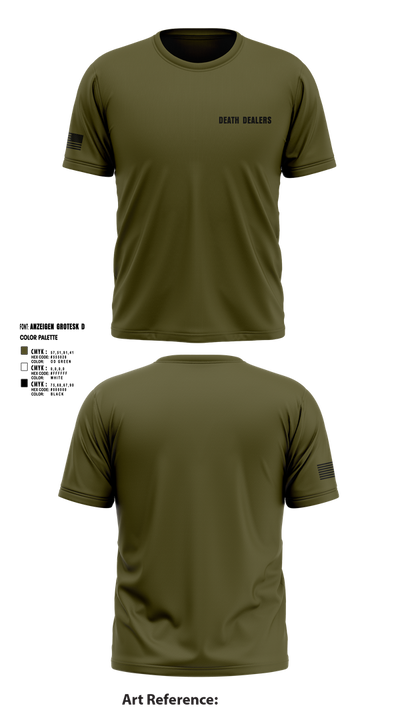 Death dealers 92646239 Short Sleeve Performance Shirt - 3