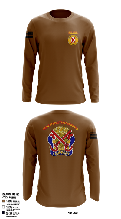 122nd Special Troop Command 82504927 Long Sleeve Performance Shirt 24