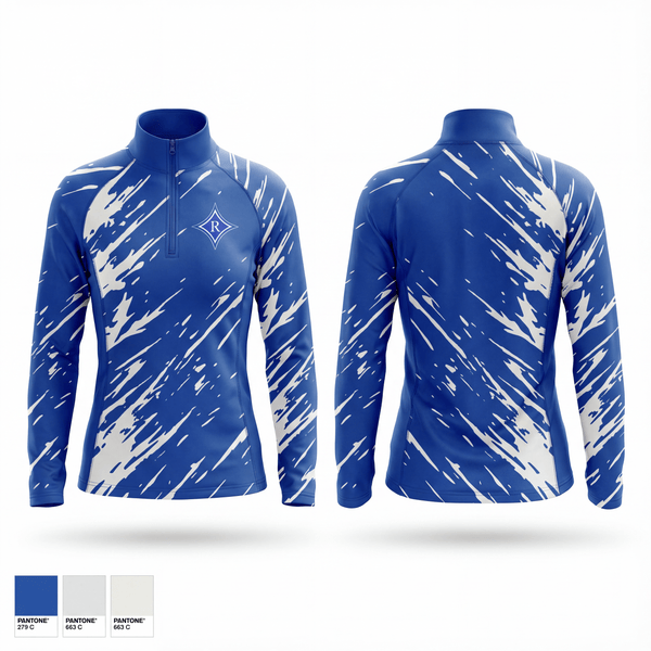 Quarter Zip Jacket, Ragsdale Tigers, Track & Field, Teamtime, Team time, sublimation, custom sports apparel, team uniforms, spirit wear, spiritwear, sports uniforms, custom shirts, team store, custom team store, fundraiser sports, apparel fundraiser