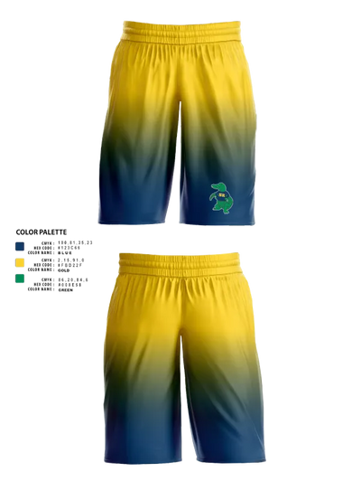 gators 19088585 Womens Basketball Shorts - 21