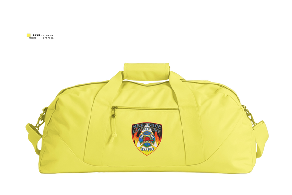Duffle Bag, Rural fire wildland management LLC, Fire Department, Teamtime, Team time, sublimation, custom sports apparel, team uniforms, spirit wear, spiritwear, sports uniforms, custom shirts, team store, custom team store, fundraiser sports, apparel fundraiser