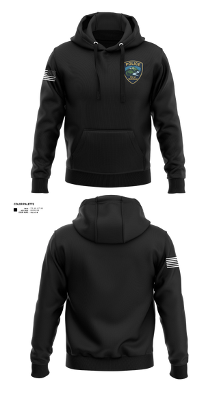 Hoodie, North Bend PD, Police, Teamtime, Team time, sublimation, custom sports apparel, team uniforms, spirit wear, spiritwear, sports uniforms, custom shirts, team store, custom team store, fundraiser sports, apparel fundraiser