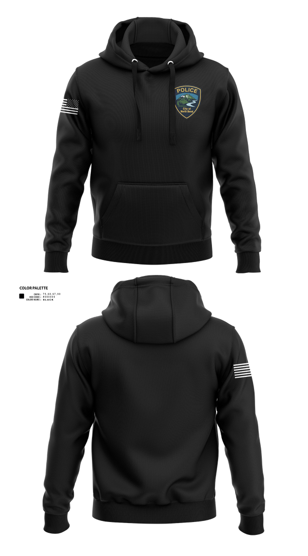 Hoodie, North Bend PD, Police, Teamtime, Team time, sublimation, custom sports apparel, team uniforms, spirit wear, spiritwear, sports uniforms, custom shirts, team store, custom team store, fundraiser sports, apparel fundraiser