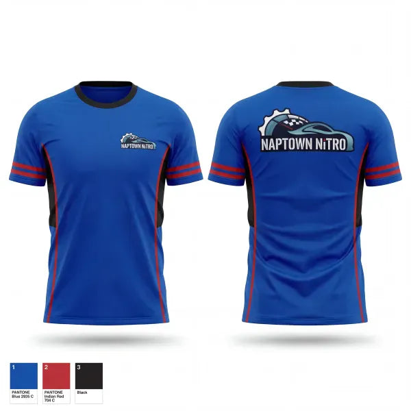 Old School Cotton Feel Shirt, Naptown Nitro, Men's Volleyball, Teamtime, Team time, sublimation, custom sports apparel, team uniforms, spirit wear, spiritwear, sports uniforms, custom shirts, team store, custom team store, fundraiser sports, apparel fundraiser