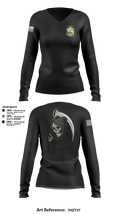 89th ATKS 4594121 Women's Long Sleeve V-neck Shirt - 6