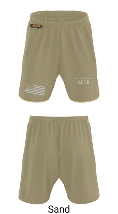 KISARAZU COMBAT TRAINING UNIT Athletic Shorts With Pockets - 89