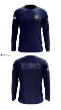 Harris County Sheriffs Office 48918254 Long Sleeve Performance Shirt - 100