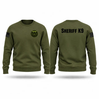 Crew Neck Sweatshirt, Clay County Sheriff’s Office K9, Police, Teamtime, Team time, sublimation, custom sports apparel, team uniforms, spirit wear, spiritwear, sports uniforms, custom shirts, team store, custom team store, fundraiser sports, apparel fundraiser