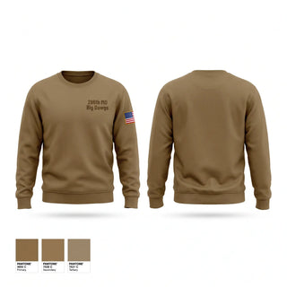 Crew Neck Sweatshirt, 286th MD “Big Dawgs”, Army, Teamtime, Team time, sublimation, custom sports apparel, team uniforms, spirit wear, spiritwear, sports uniforms, custom shirts, team store, custom team store, fundraiser sports, apparel fundraiser