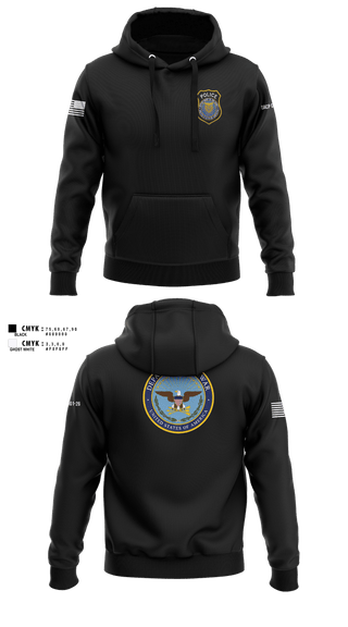 Hoodie, DEPARTMENT OF THE ARMY CIVILIAN POLICE, Army, Teamtime, Team time, sublimation, custom sports apparel, team uniforms, spirit wear, spiritwear, sports uniforms, custom shirts, team store, custom team store, fundraiser sports, apparel fundraiser