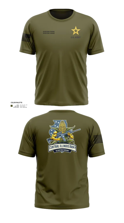 Central Illinois Company 28481614 Short Sleeve Performance Shirt - 121