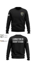 Livingston Co Sheriff K9 Crew Neck Sweatshirt - 7