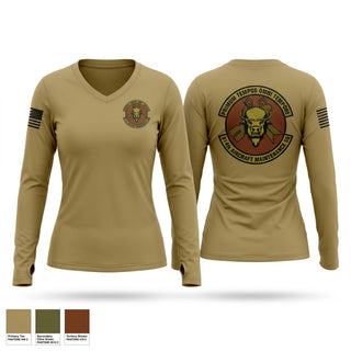 Womens Long Sleeve Vneck Shirt, 914th AIRCRAFT MAINTENANCE SQUADRON, Air Force, Teamtime, Team time, sublimation, custom sports apparel, team uniforms, spirit wear, spiritwear, sports uniforms, custom shirts, team store, custom team store, fundraiser sports, apparel fundraiser
