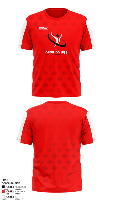 Airblastoff Lions 14236654 Short Sleeve Performance Shirt - 13