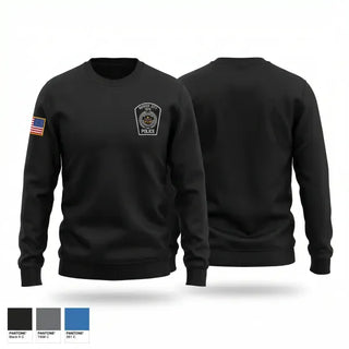 Crew Neck Sweatshirt, City of Parker Police Department, Police, Teamtime, Team time, sublimation, custom sports apparel, team uniforms, spirit wear, spiritwear, sports uniforms, custom shirts, team store, custom team store, fundraiser sports, apparel fundraiser