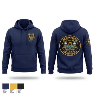 Hoodie, Wilkinsburg Police Department, Police, Teamtime, Team time, sublimation, custom sports apparel, team uniforms, spirit wear, spiritwear, sports uniforms, custom shirts, team store, custom team store, fundraiser sports, apparel fundraiser