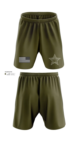 Athletic Shorts With Pockets, Hendry county sheriff, Police, Teamtime, Team time, sublimation, custom sports apparel, team uniforms, spirit wear, spiritwear, sports uniforms, custom shirts, team store, custom team store, fundraiser sports, apparel fundraiser
