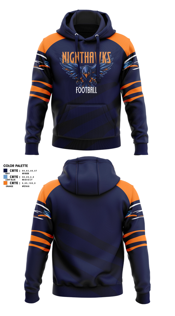 Hoodie, Herbert Akins Road Middle School, Track & Field, Teamtime, Team time, sublimation, custom sports apparel, team uniforms, spirit wear, spiritwear, sports uniforms, custom shirts, team store, custom team store, fundraiser sports, apparel fundraiser