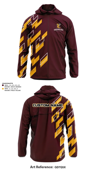 Brookville High School Band 14295202 Windbreaker - 10