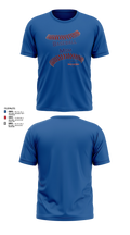 Dugouts and Dingers Short Sleeve Performance Shirt - 23
