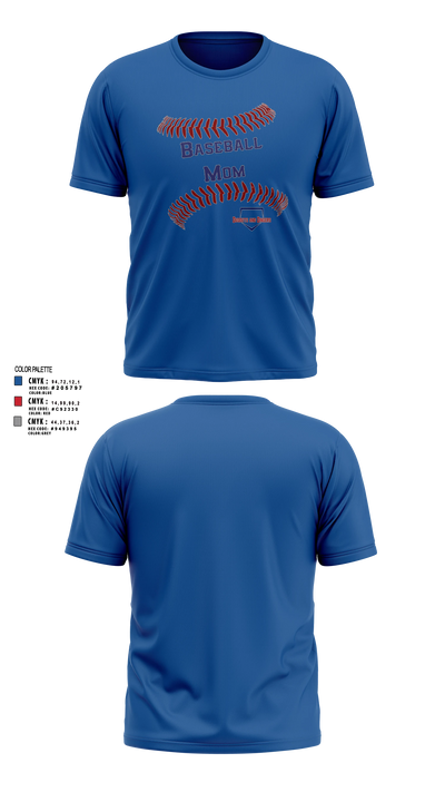 Dugouts and Dingers Short Sleeve Performance Shirt - 23