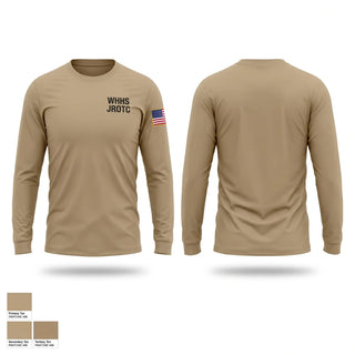 Long Sleeve Performance Shirt, WHHS JROTC, Army, Teamtime, Team time, sublimation, custom sports apparel, team uniforms, spirit wear, spiritwear, sports uniforms, custom shirts, team store, custom team store, fundraiser sports, apparel fundraiser