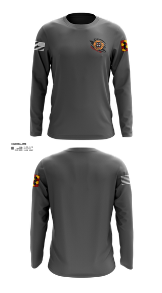 Long Sleeve Performance Shirt, 434th FA BDE H2F, Army, Teamtime, Team time, sublimation, custom sports apparel, team uniforms, spirit wear, spiritwear, sports uniforms, custom shirts, team store, custom team store, fundraiser sports, apparel fundraiser
