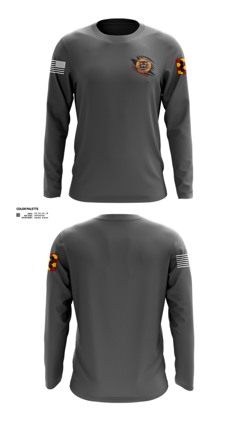 Long Sleeve Performance Shirt, 434th FA BDE H2F, Army, Teamtime, Team time, sublimation, custom sports apparel, team uniforms, spirit wear, spiritwear, sports uniforms, custom shirts, team store, custom team store, fundraiser sports, apparel fundraiser