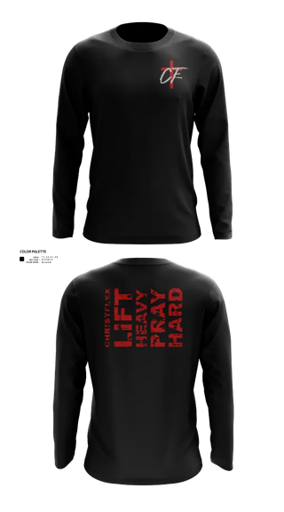 Long Sleeve Performance Shirt, CHRISTFLEX, Spirit Store, Teamtime, Team time, sublimation, custom sports apparel, team uniforms, spirit wear, spiritwear, sports uniforms, custom shirts, team store, custom team store, fundraiser sports, apparel fundraiser